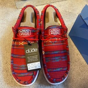 NWT limited edition Hey Dude Shoes